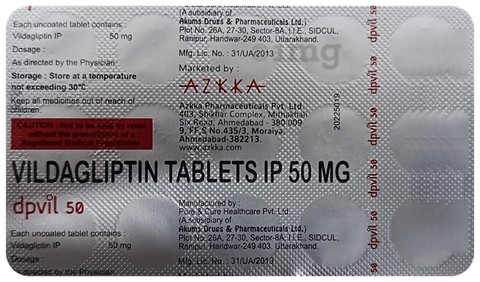 Dpvil 50 Tablet