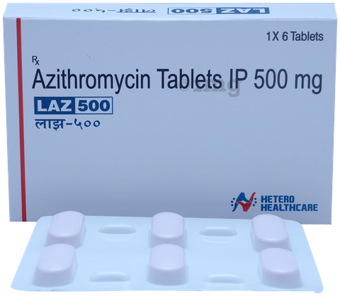 Laz 500mg Tablet image