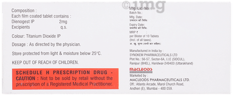 DInomac 2mg Tablet image