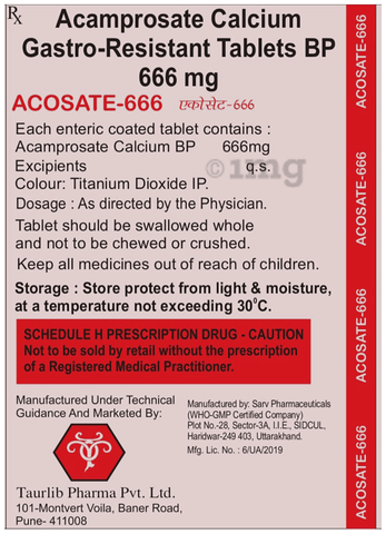 Acosate 666 Tablet image