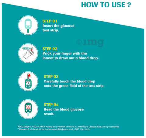 Accu-Chek Active Test Strip (Only Strips) image Accu-Chek Active Test Strip (Only Strips) image