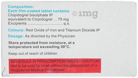 Clopicard  75mg Tablet image