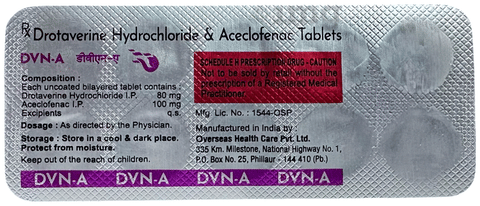 Dvn A 80mg/100mg Tablet image