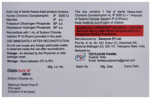 Chorio-Sure HP Injection image