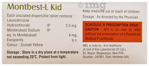 Montbest-L Kid Tablet DT