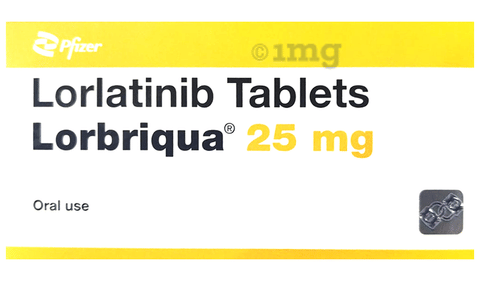 लॉर्ब्रिक्वा 25mg टैबलेट image