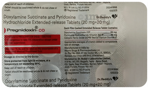 Pregnidoxin OD Tablet image