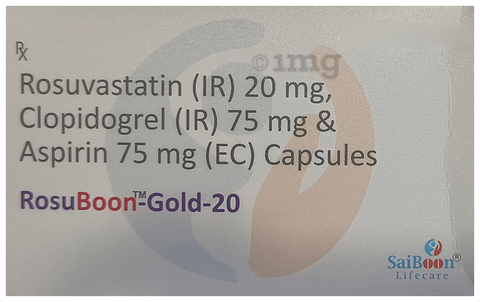 Rosuboon-Gold 20 Capsule