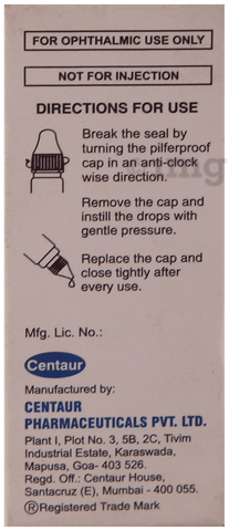 Centaflox Eye Drop image