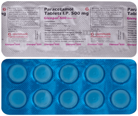 Glenpar 500mg Tablet