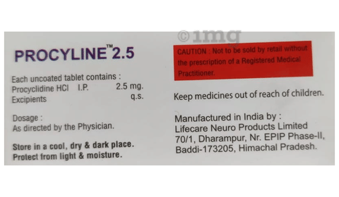 Procyline 2.5 Tablet image