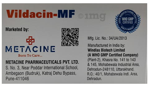 Vildacin-MF Tablet image