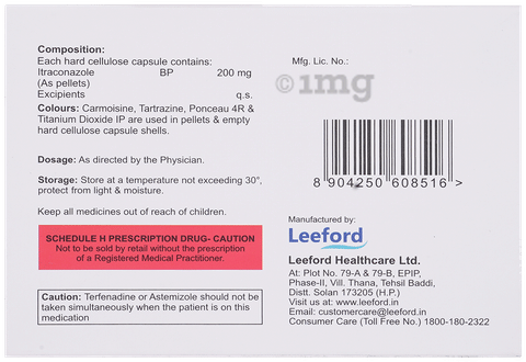 Itrostred 200 Capsule image Itrostred 200 Capsule image