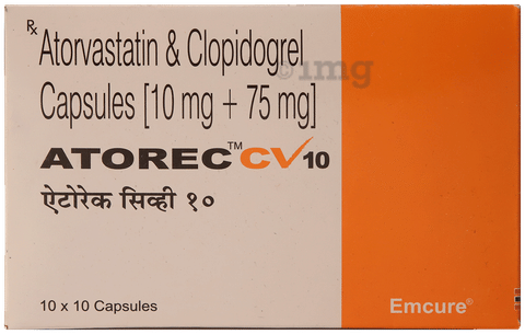 Atorec CV 10 Capsule image Atorec CV 10 Capsule image