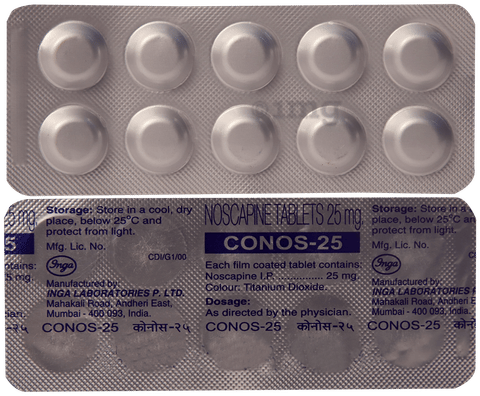 Conos 25mg Tablet image