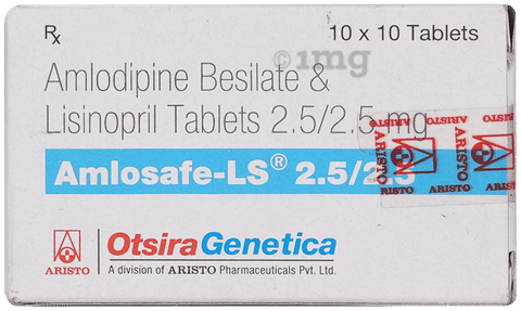 Amlosafe-LS 2.5mg/2.5mg Tablet