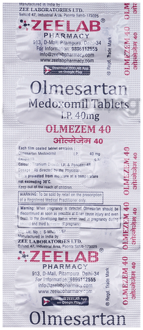 Olmezem 40 Tablet image Olmezem 40 Tablet image