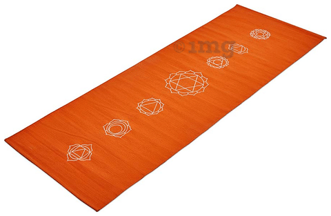 Orange yoga mat outlet