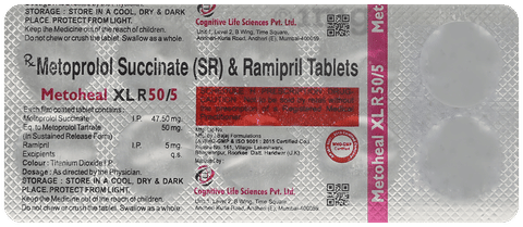 Metoheal R 50mg/5mg Tablet XL