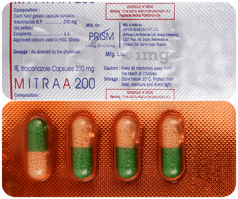Mitraa 200mg Capsule image