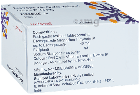 ESOgress 40 Tablet image