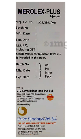 Merolex-Plus Injection image