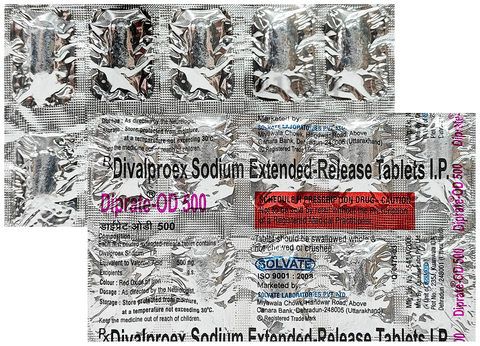 Diprate-OD 500 Tablet ER image Diprate-OD 500 Tablet ER image