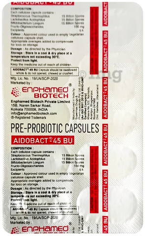Aidobact 45 BU Capsule image Aidobact 45 BU Capsule image