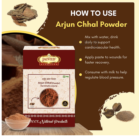 Jaived Ayurveda Arjun Chhal Powder 4