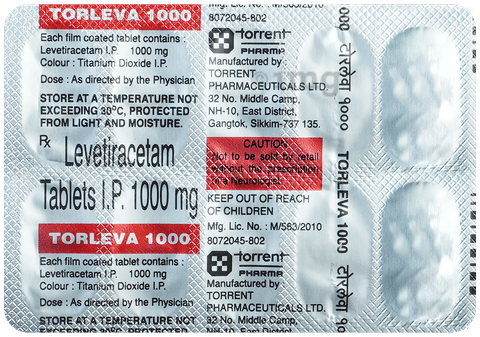 Torleva 1000 Tablet image