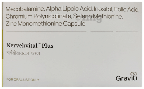 Nervebvital Plus Capsule image Nervebvital Plus Capsule image