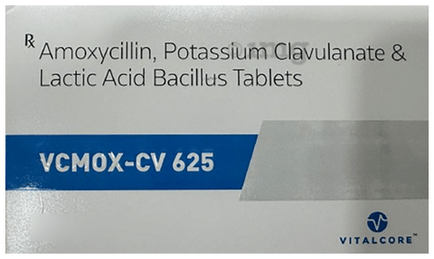 Vcmox-CV 625 Tablet image Vcmox-CV 625 Tablet image