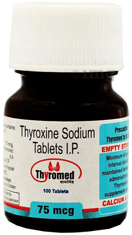 Thyromed 75mcg Tablet image
