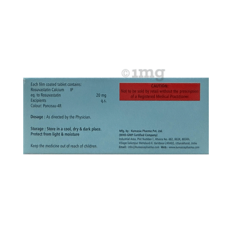 Roseal 20 Tablet image Roseal 20 Tablet image