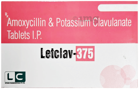Letclav 375 Tablet image