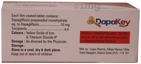 Dapakey 10mg Tablet image