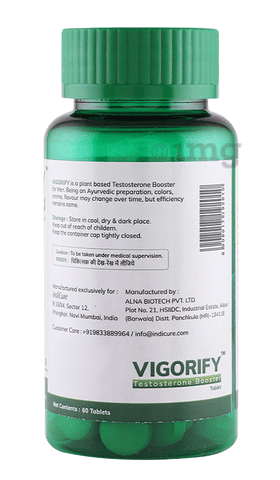Vigorify Testosterone Booster Tablet image