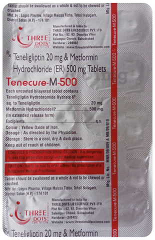 Tenecure M 500 Tablet ER image