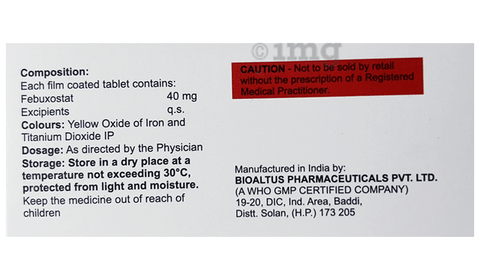 Febit 40 Tablet image