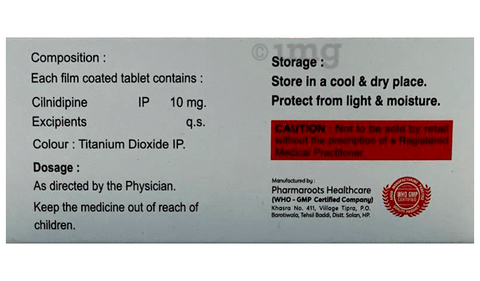 Cilniccb 10 Tablet image