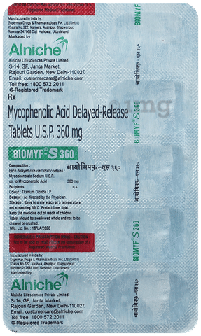 Biomyf-S 360 Tablet image Biomyf-S 360 Tablet image