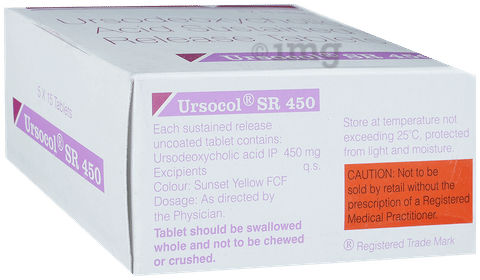Ursocol SR 450 Tablet image