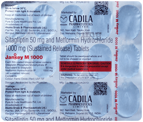 Jankey M 1000 Tablet SR image