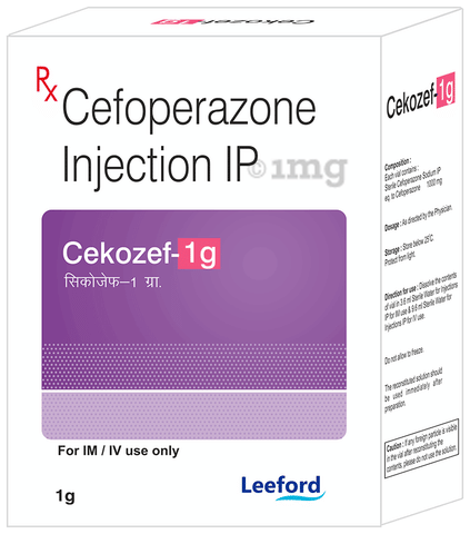 Cekozef 1G Injection image