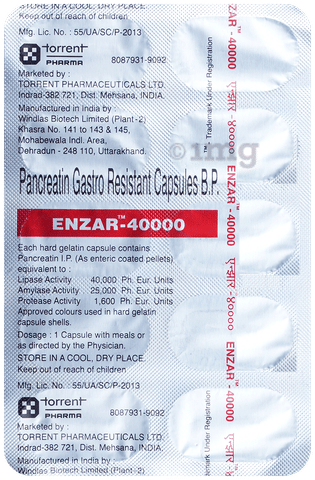 Enzar 40000 Capsule image