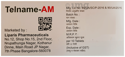 Telname-AM Tablet image Telname-AM Tablet image