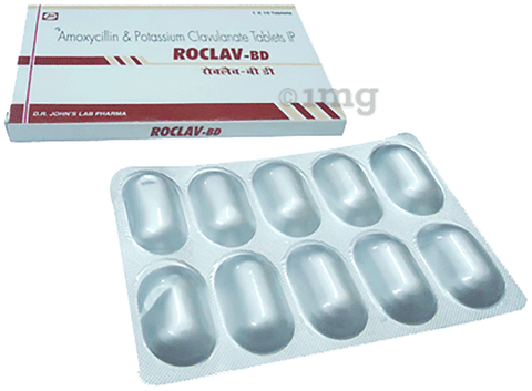 Roclav BD 1000mg Tablet image Roclav BD 1000mg Tablet image