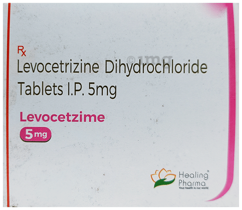 Levocetzime 5mg Tablet image Levocetzime 5mg Tablet image