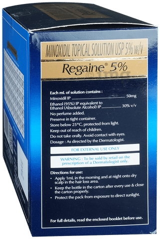 Regaine 5% Solution (3 Bottles) image Regaine 5% Solution (3 Bottles) image
