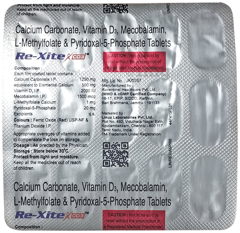 Re-Xite CD3 Tablet image Re-Xite CD3 Tablet image